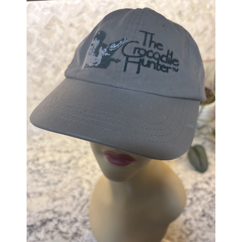 Vintage The Crocodile Hunter Steve Irwin Cap Hat Tv‎ Production Promo wildlife